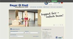Desktop Screenshot of bayer-riedl.de